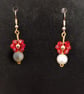 Hand made dangle earrings - Image 2