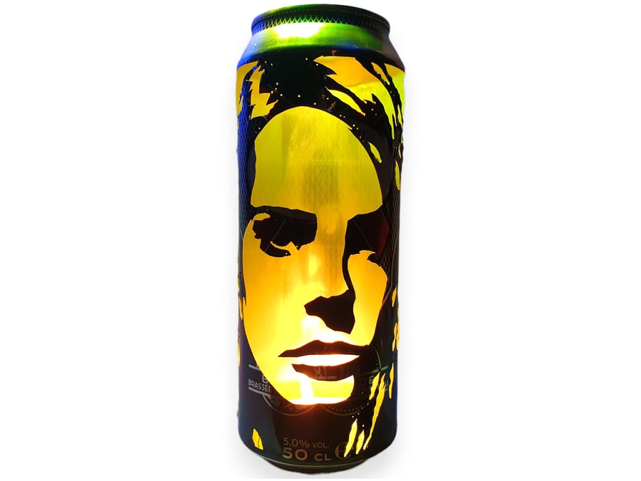 Lana Del Rey Beer Can Lantern! Pop Art Candle Lamp, Video Games Unique Gift