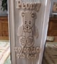 CUSTOM Baby Teddy Bear CUT & FOLD Folding Pattern - EMAILED PDF PATTERN - Image 1