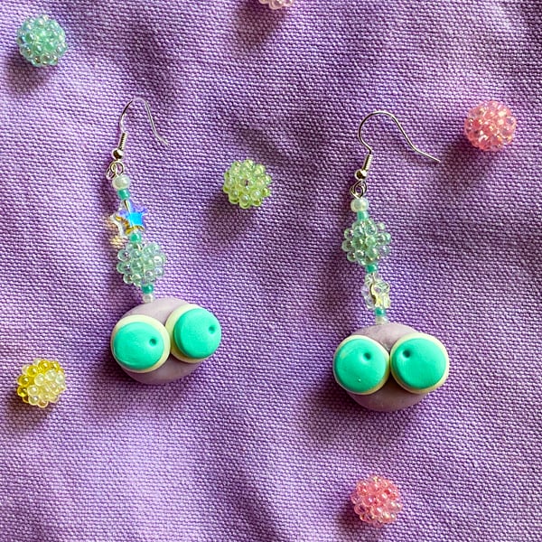 The Commoners: Earrings - Polly & Mollie (The Imperfect Collection)