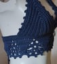 Handmade Ember & Ivy Crochet Festival Bralette: Adjustable Cotton Crop Top - Image 3