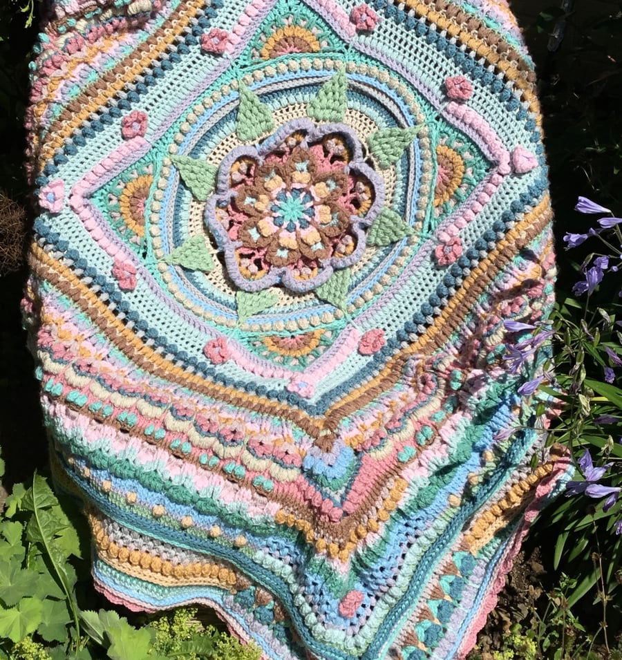 Beautiful  crochet blanket