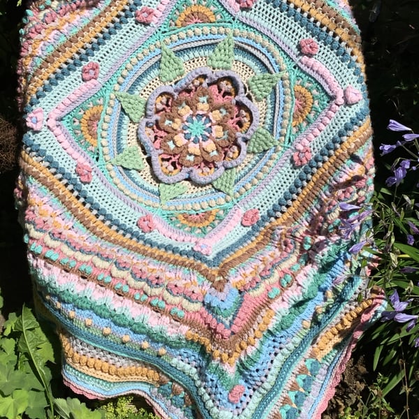 Beautiful  crochet blanket