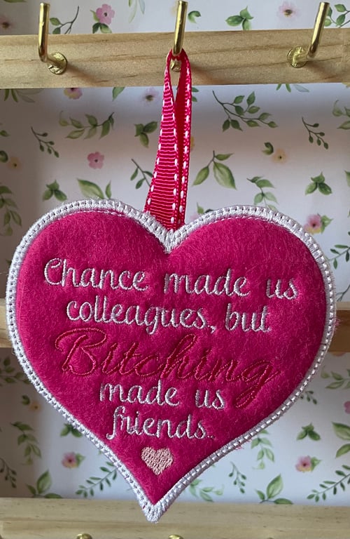 Scented Thank You Heart – A Gift from the Heart Colleague 