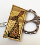 Upcycled hare brooch pin or badge.  - Image 2