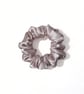 Blush Pink Satin Scrunchie - Regular - Image 1