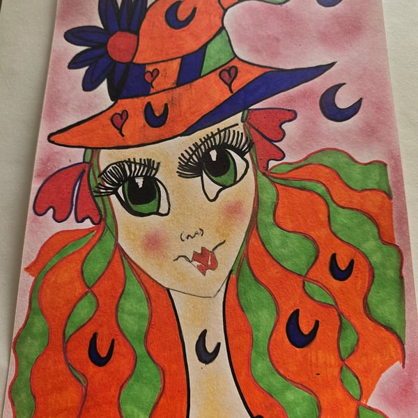 Fairy Witch Drawing 