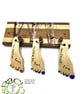 Three Key Holder on 3 coloured woods – SKU-KH1 - Image 9