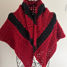 Crocheted shawl 