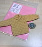 Miniature Knitted Jumpers for Gentlemen Dollshouse Dolls - Image 5