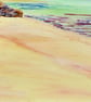 Framed Tropical Island Oil Painting  - Image 7