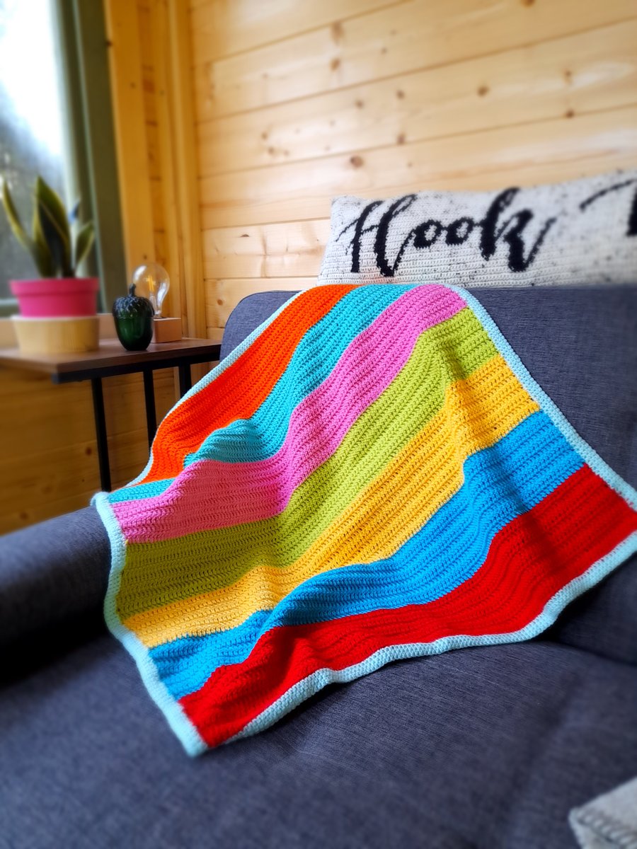 Crochet Baby Blanket - Festival