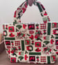 Summer seconds - Christmas Cowboy fabric padded Bag - Image 1