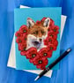 Card- Poppy Fox - Image 1