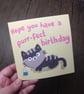 Cat perfect birthday card - Image 2