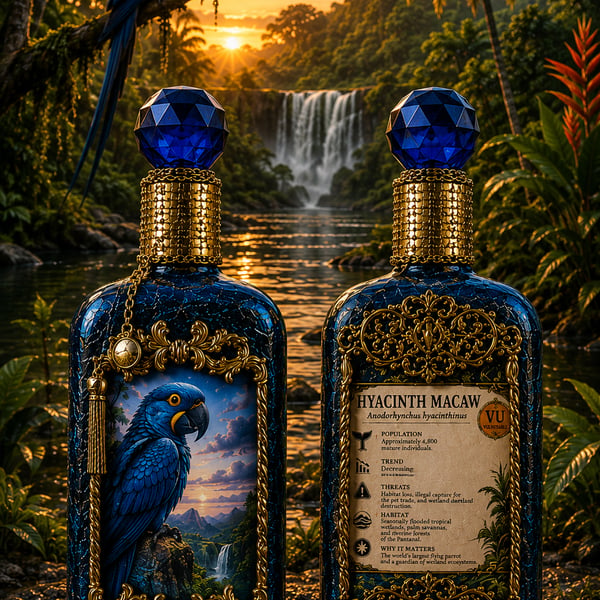 Hyacinth Macaw Conservation Bottle