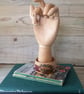Pyrography rowan wooden bangle  - Image 4