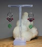 “Crimson & Clover” inspired Earrings  - Image 1