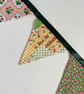 Strawberry bunting - small - reversible  - Image 3