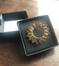  Wrapped cog eco brooch  - Image 5