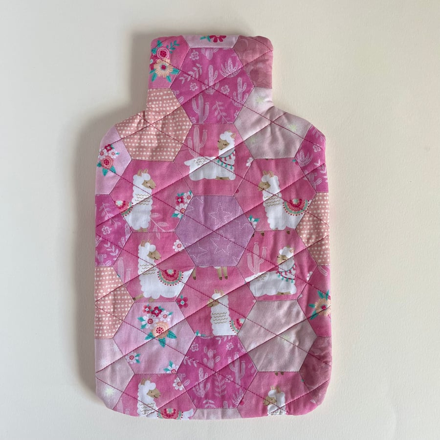 Llama hot water bottle cover ( cover only )