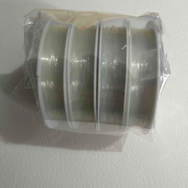 4 reels of elastic for crafting (w6)