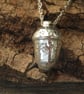 Solid silver acorn pendant - Image 5