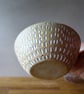 Small Rustic Stoneware Bowl, Handy for Trinkets - Image 2