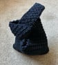 Macrame Japanese knot bag
