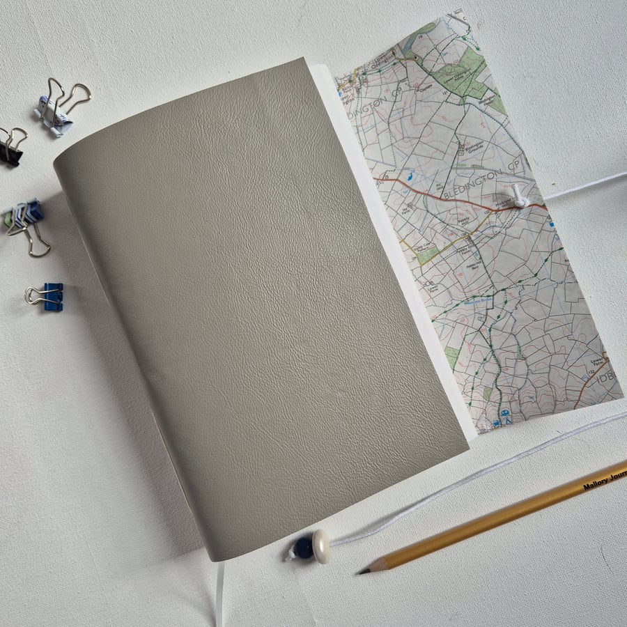 Cotswolds Map Journal, Bourton on the Water, The Slaughters, A5