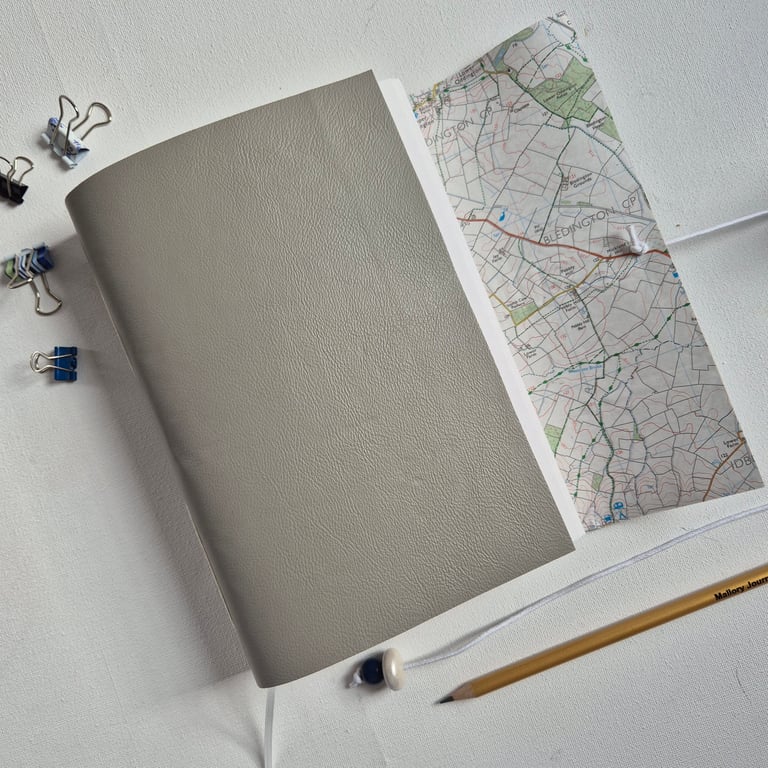 Cotswolds Map Journal, Bourton on the Water, The Slaughters, A5