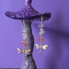 Pretty dragonfly earrings 