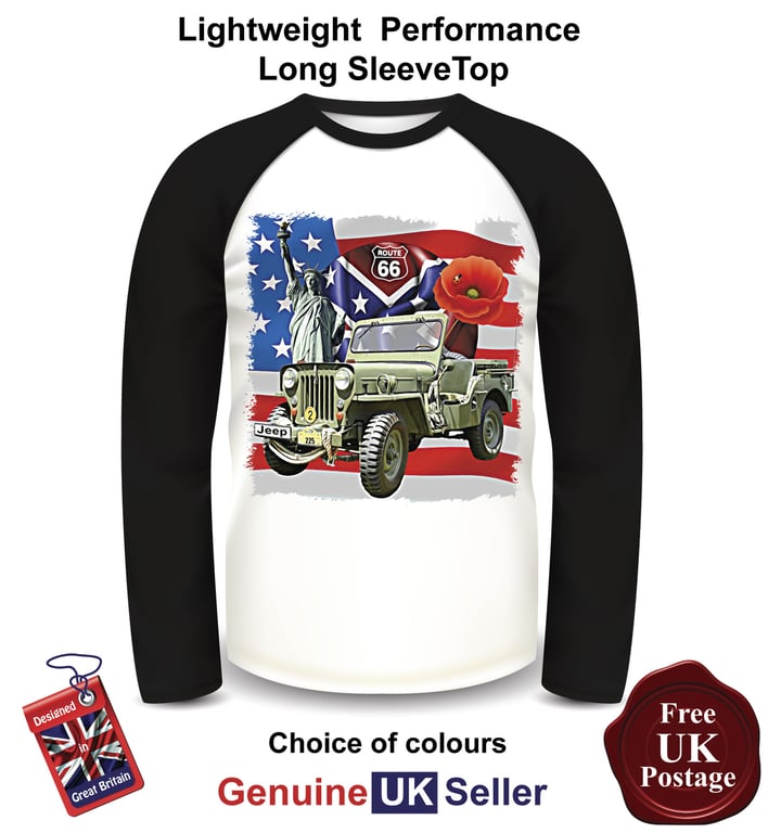 Jeep Willy, Green Jeep Mens Long Sleeve T Shirt, Jeep Willy Mens Top