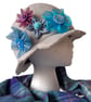Winter Fleece Vintage Style Ladies Cloche Hat - Image 2