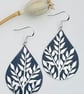 Recycled tin earrings  - Image 2