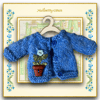 Cornflower Blue Embellished Cardigan