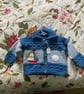 Boys patterned cardigan age 1 - 2 years
