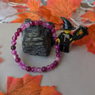 Negative energy protection agate bracelet
