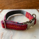 Modern Handcrafted Tweed Dog Collar