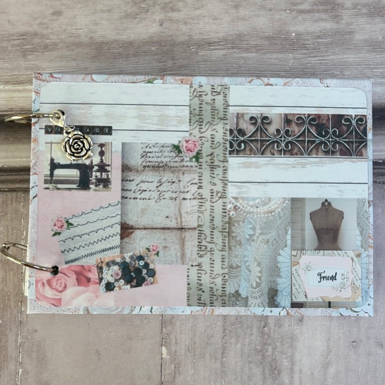 Index Card Notebook Friend by Carolee Crafts DTP 0029