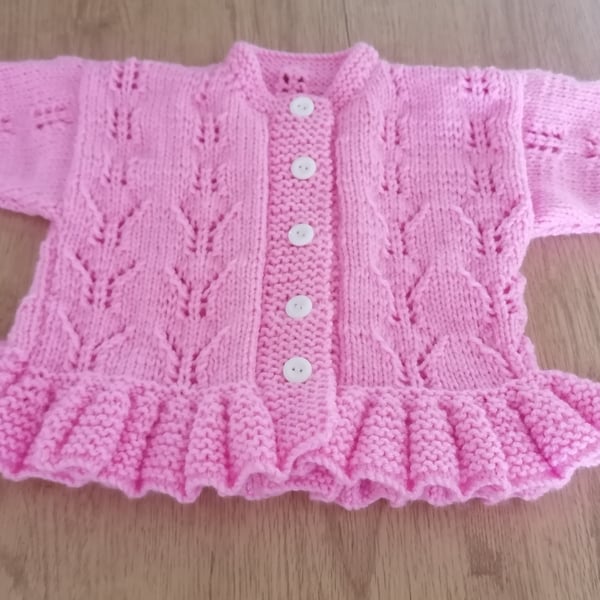 Cardigan for 3 to 6 month baby girl