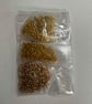 Assorted gold chains for jewellery making (f17)