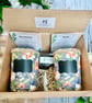 Grow Your Own Herb Garden Gift Set Personalised Vintage peaches and cream floral - Image 6