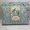 Vintage Birds, Gift Bag, Card, Folio and boxes lavender sachets. PB6