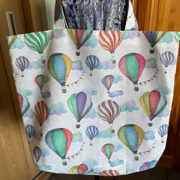 Hot Air Balloon Tote Bag 