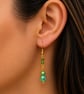 Handmade dangle Earings - Image 1