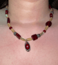 Anne Boleyn inspired beaded necklace