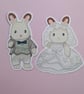 Wedding Bride And Groom Sticker - Pack of 3 - Image 6