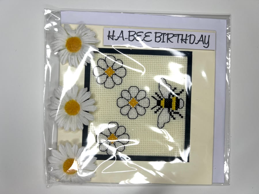 Bee Birthday card