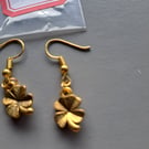 Handmade Gold Stainless Steel Dangle Earrings – Choose Your Model by Number